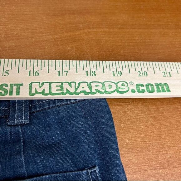 Pendleton, capris, women’s size 18, wide leg, denim, high rise - Picture 6 of 7